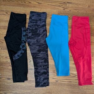 Kids Colorful Leggings Set